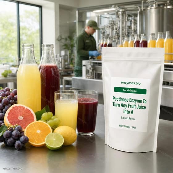 Pectinase Enzyme To Turn Any Fruit Juice Into A Crystal-Clear Cocktail