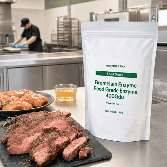 Enzym bromelain 200,000 U/g Enzym klasy spożywczej 400GDU