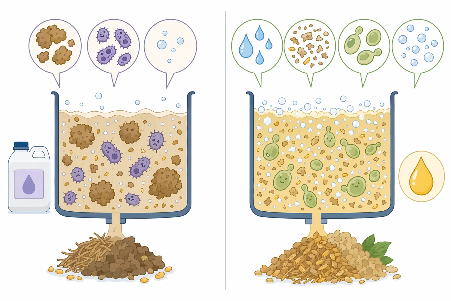 Acid, neutral, and alkaline proteases differ in process fit, with acid protease best aligned with acidic yeast fermentation environments.