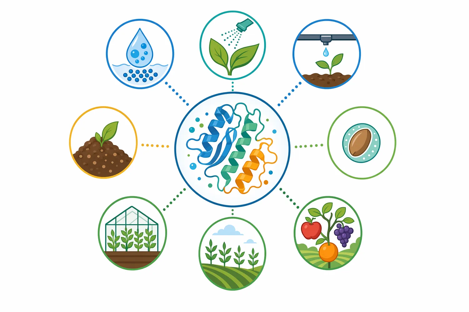 The enzyme is most relevant where water-soluble processing, amino-acid blends, organic raw material upgrading, or controlled-environment nutrition require organic phosphorus conversion.