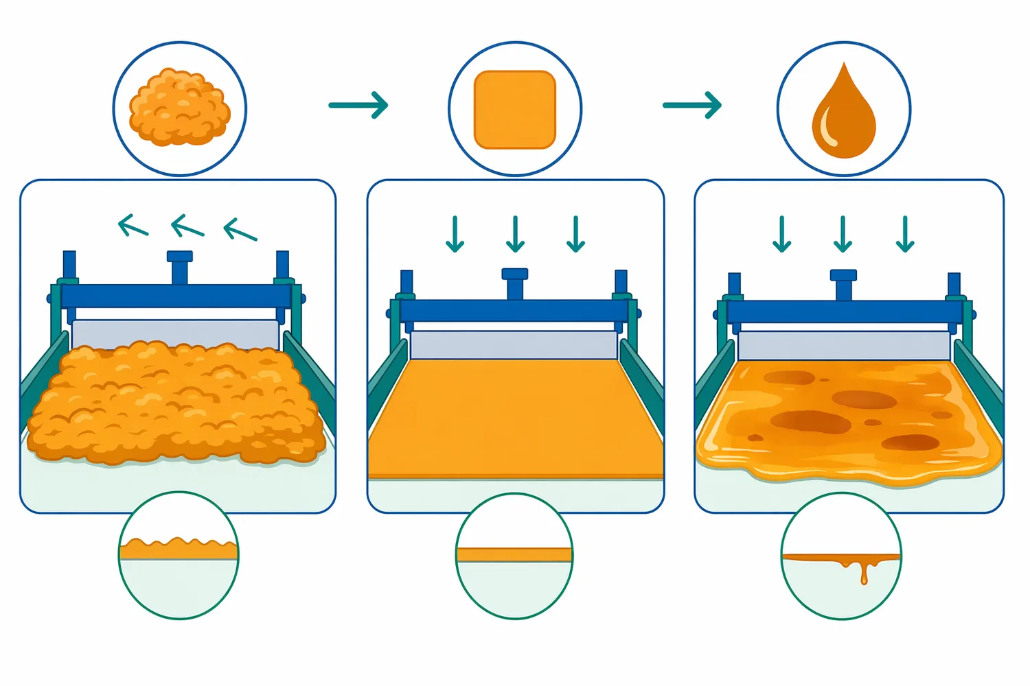 Controlled hydrolysis aims for enough starch breakdown to improve handling without excessive sugar formation, stickiness, or browning risk.