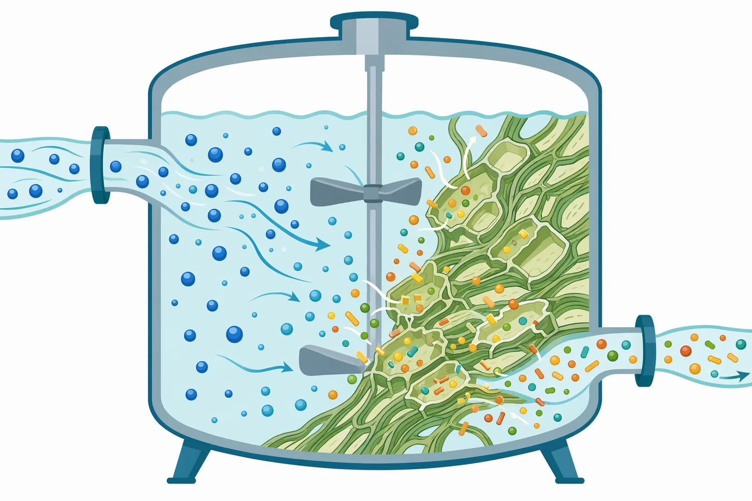 Food-grade cellulase liquid improves access to compounds already present inside cellulose-containing plant tissues.