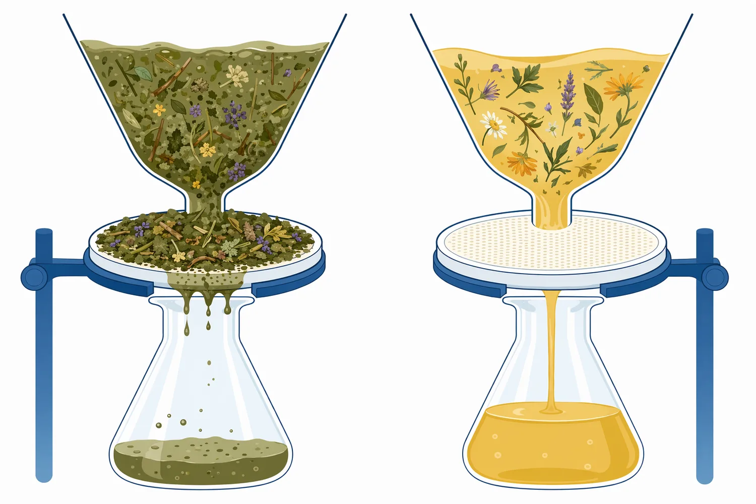 By shortening pectin chains, pectinase can improve clarification and reduce filtration resistance in pectin-rich botanical liquids.