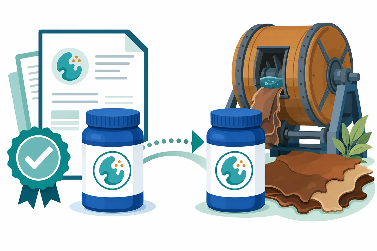Food grade describes the enzyme preparation and documentation basis, while enzymatic dehairing remains an industrial leather beamhouse application.