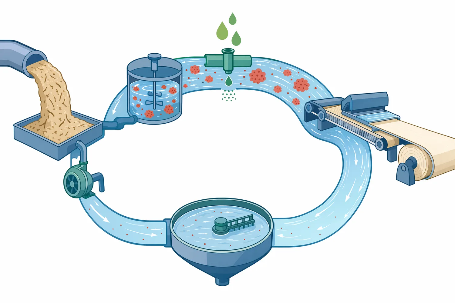 When pectin-derived DCS are a limiting interference, enzymatic depolymerization can support lower cationic demand, cleaner circulating water, and more predictable retention and drainage response.