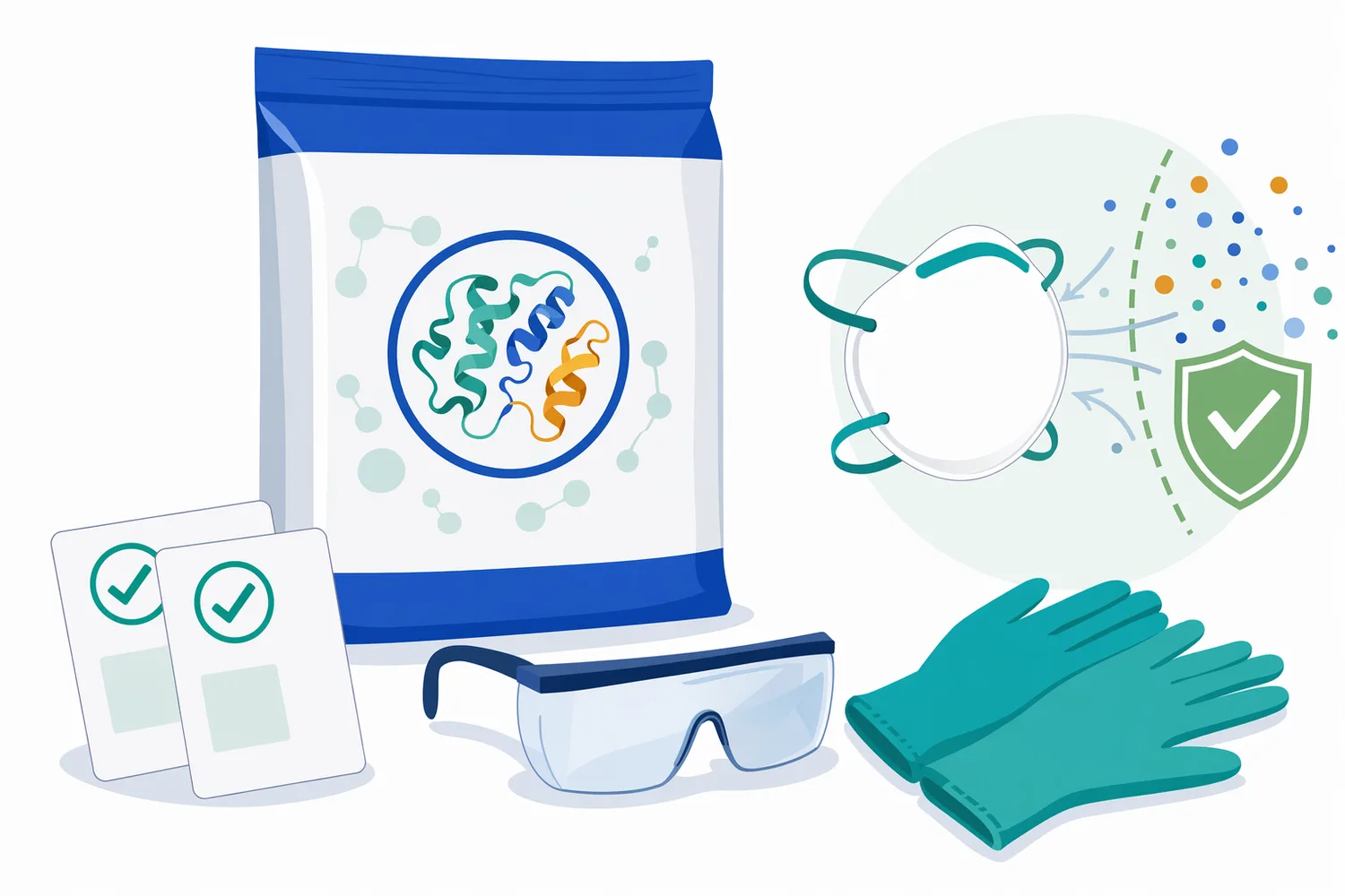 Keratinase enzyme products should be handled according to industrial hygiene practices and the supplied safety documentation.