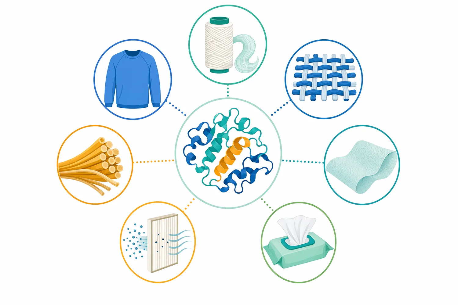 Activated dissolving pulp can support Lyocell staple fiber, filament, fine-denier, specialty cellulose, and other high-uniformity regenerated cellulose applications.