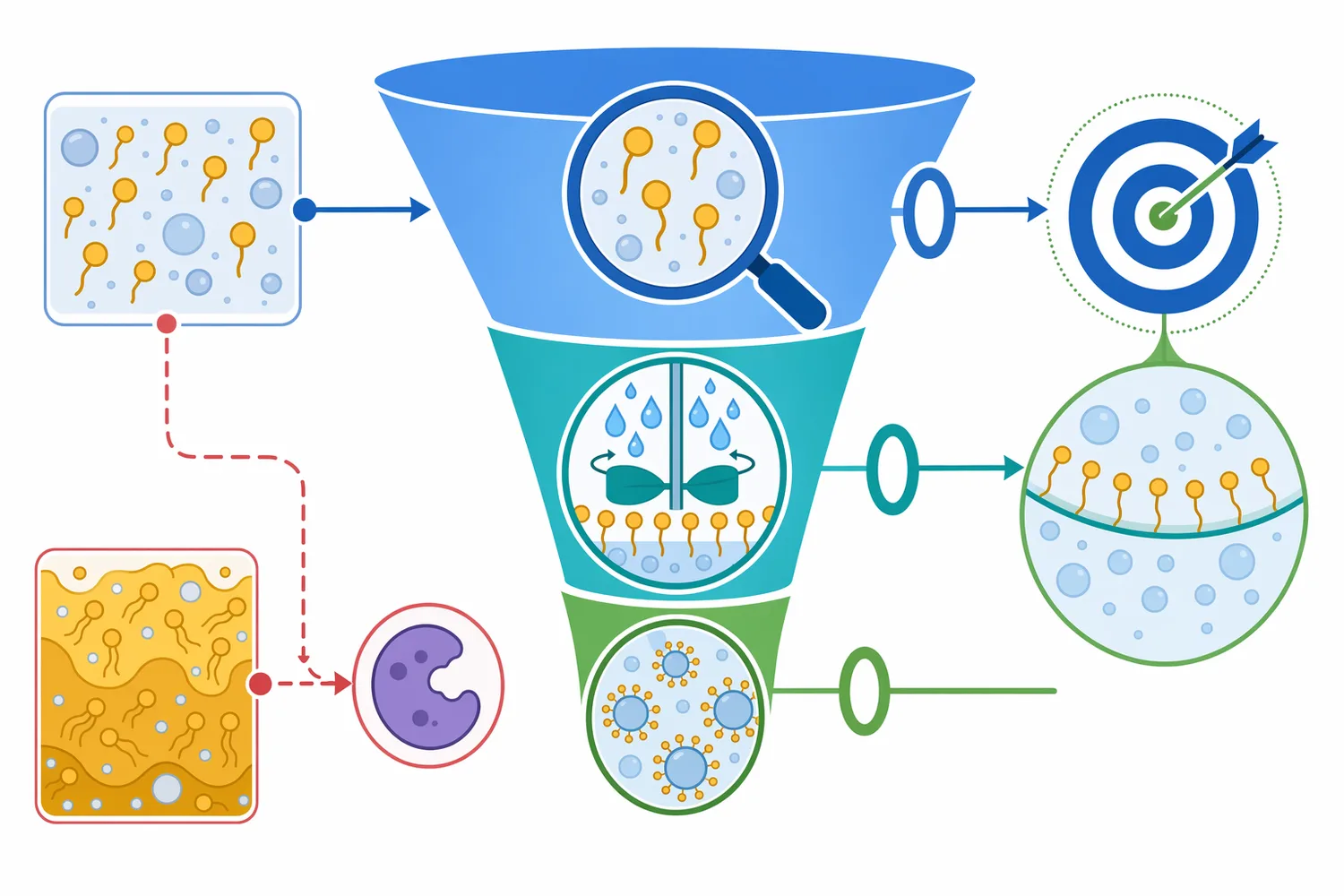 Lysophospholipase is most appropriate when lysophospholipids are present, accessible, and directly linked to the desired process change.