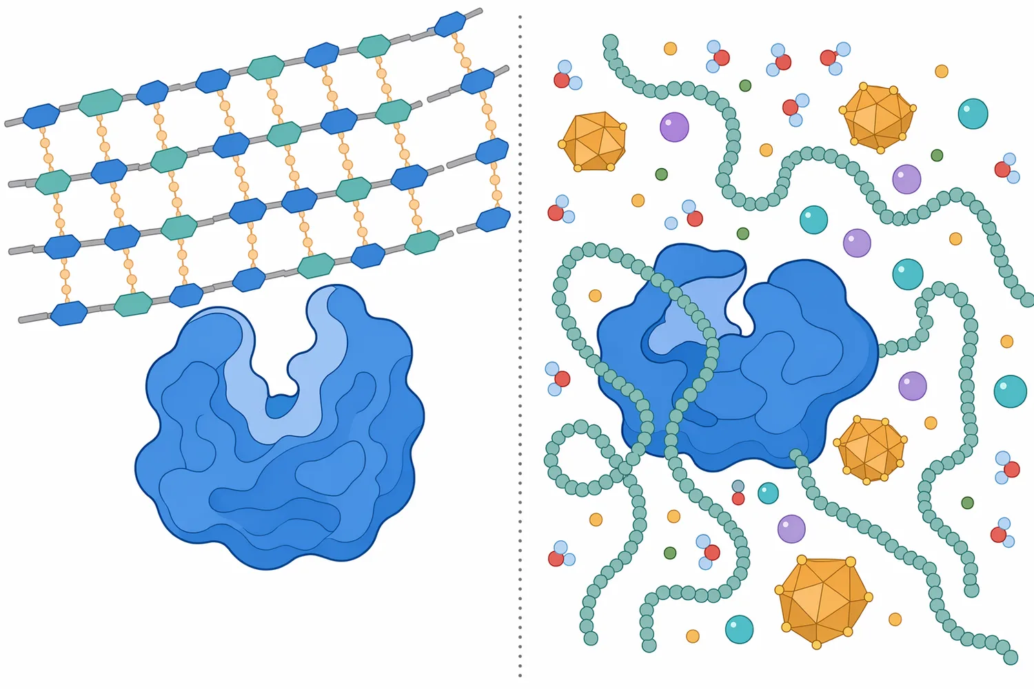Lysozyme performance depends on maintaining a folded, accessible active site in the surrounding formulation environment.