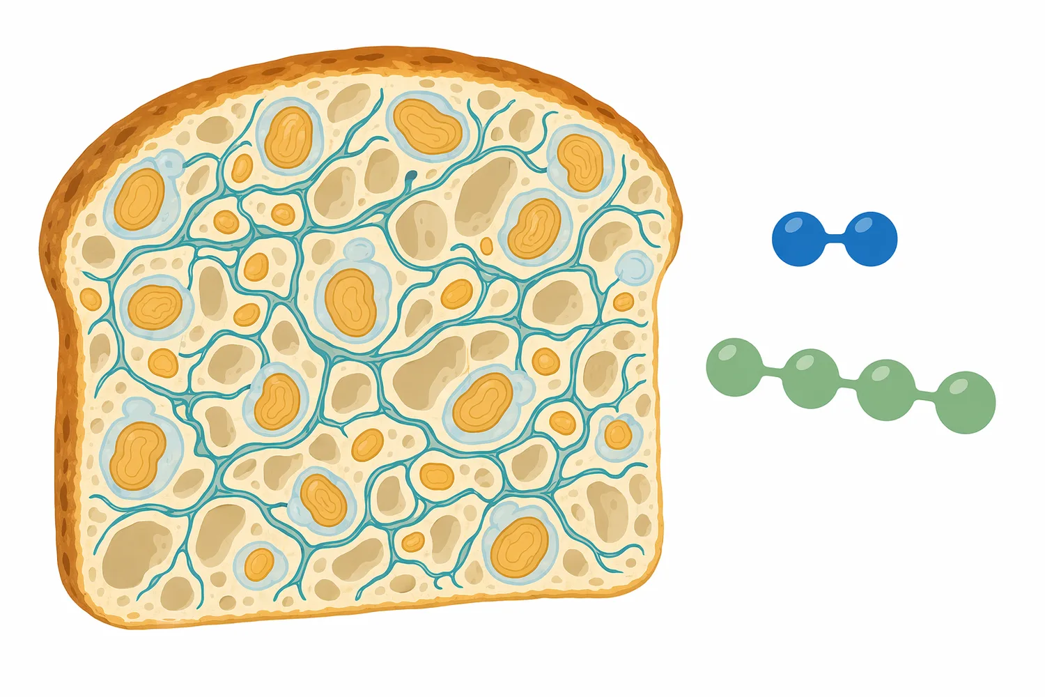 Maltogenic amylase modifies gelatinized starch into maltose-rich short fragments rather than acting as a generic starch cutter.