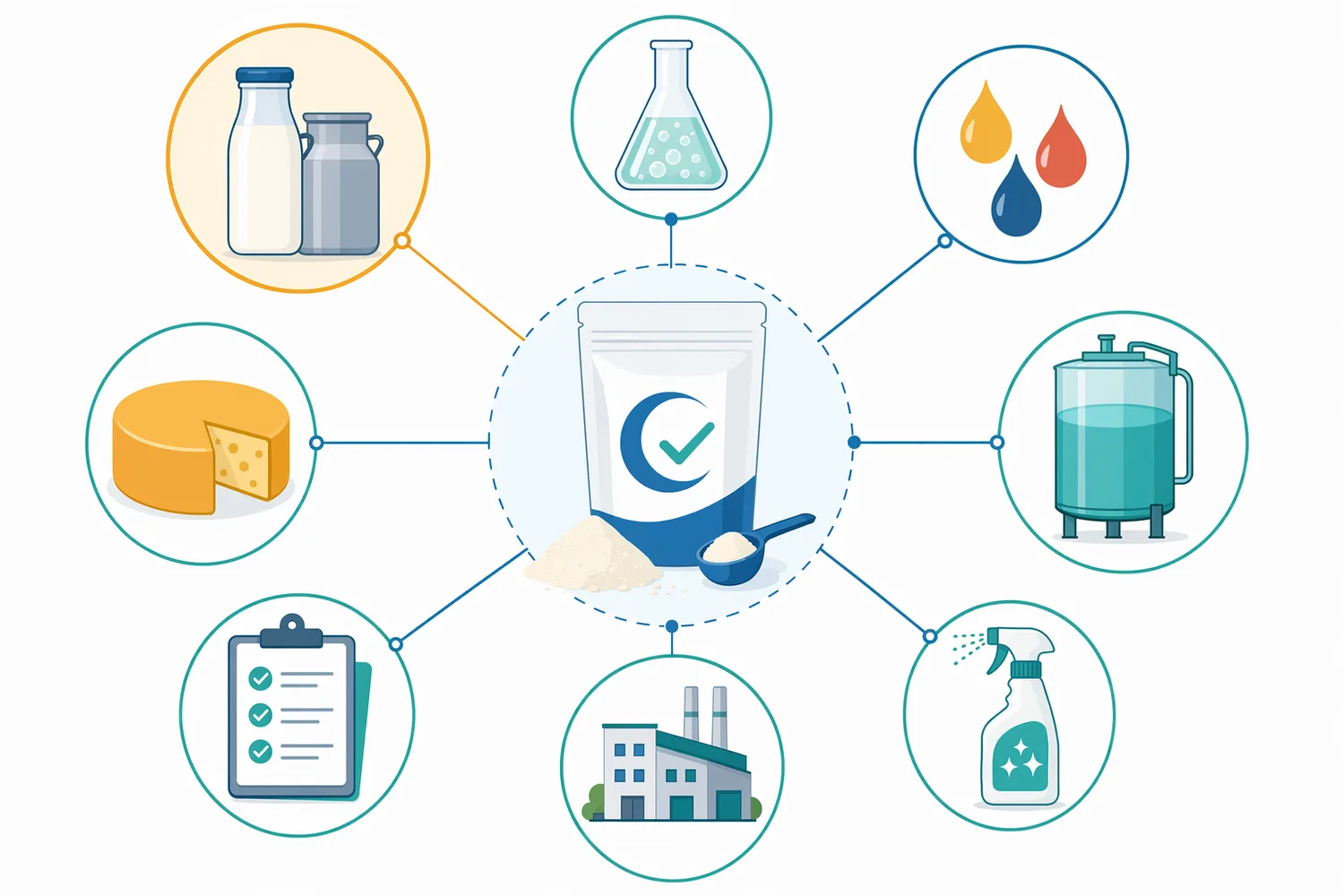 A Halal-certified rennet supports Halal cheese production but does not by itself certify the whole cheese or facility.