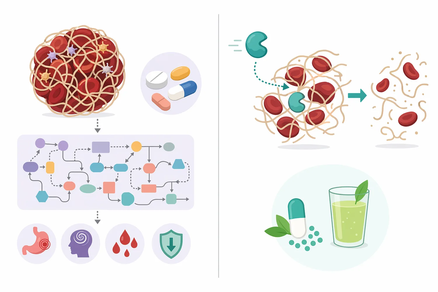 Whole natto food and concentrated nattokinase ingredients share a fermentation origin but differ in composition, sensory profile, and supplement use case.
