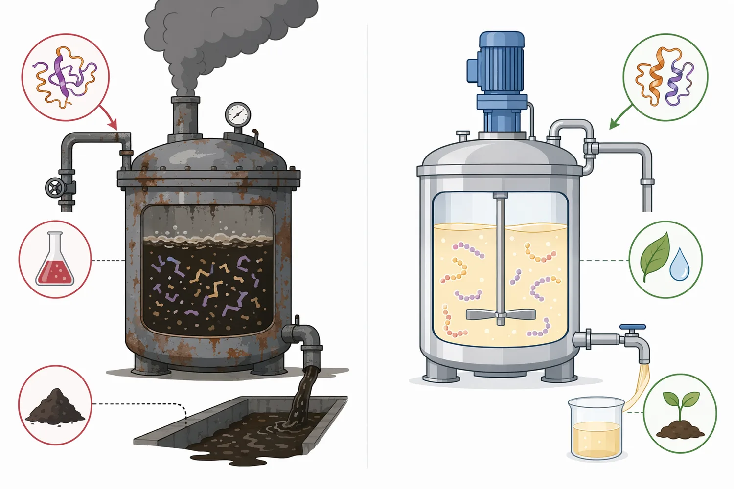 Different enzyme classes target different cereal substrates, with proteases acting on proteins while amylases, cellulases, xylanases, and phytases address other grain components.