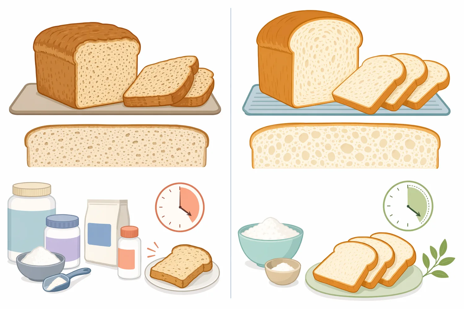 Compared with non-enzyme improver systems, alpha-amylase can enhance starch conversion, bread volume, softness, and anti-staling performance.