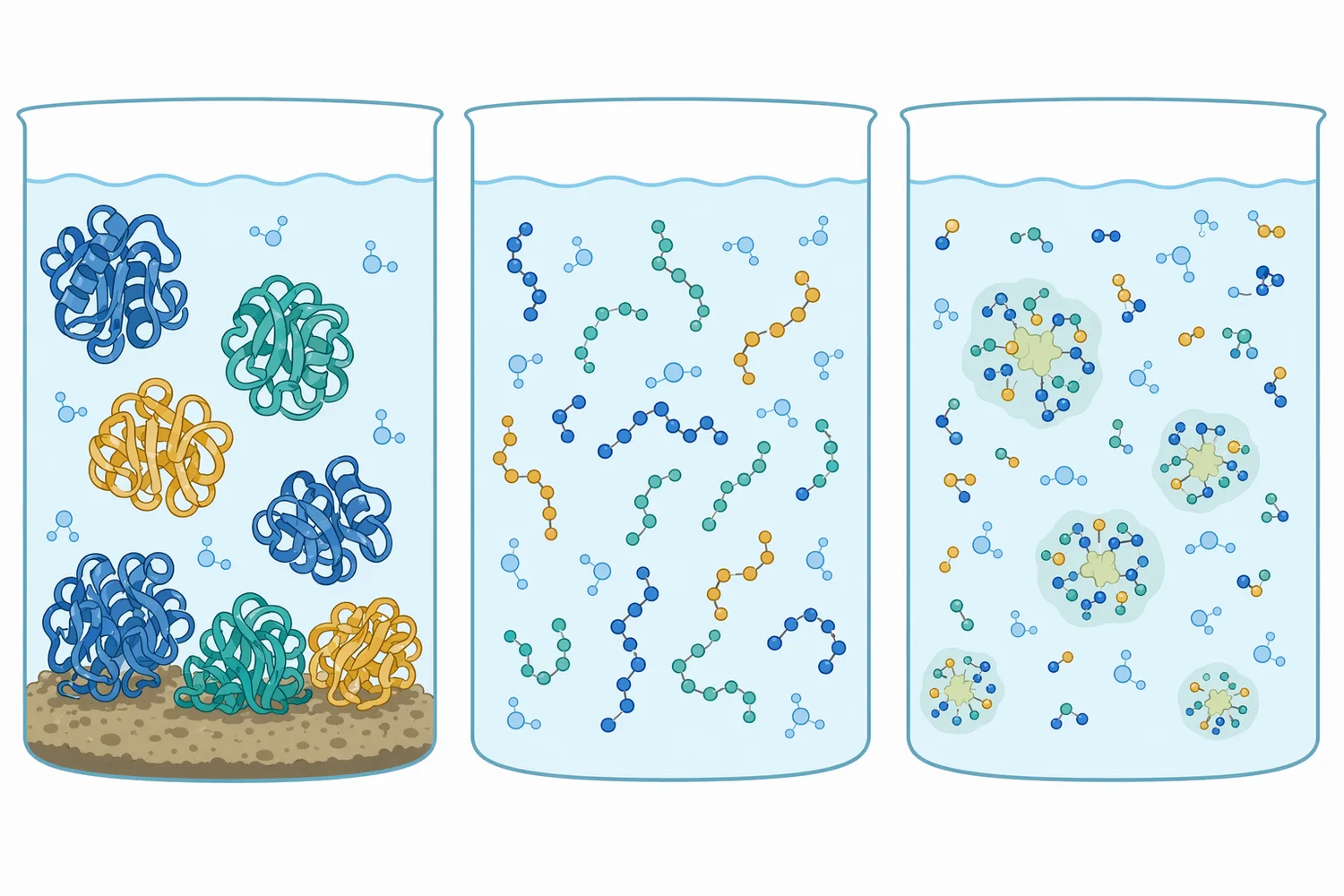 Controlled hydrolysis can improve soy protein dispersion, but peptide profile and processing conditions determine whether solubility or aggregation dominates.