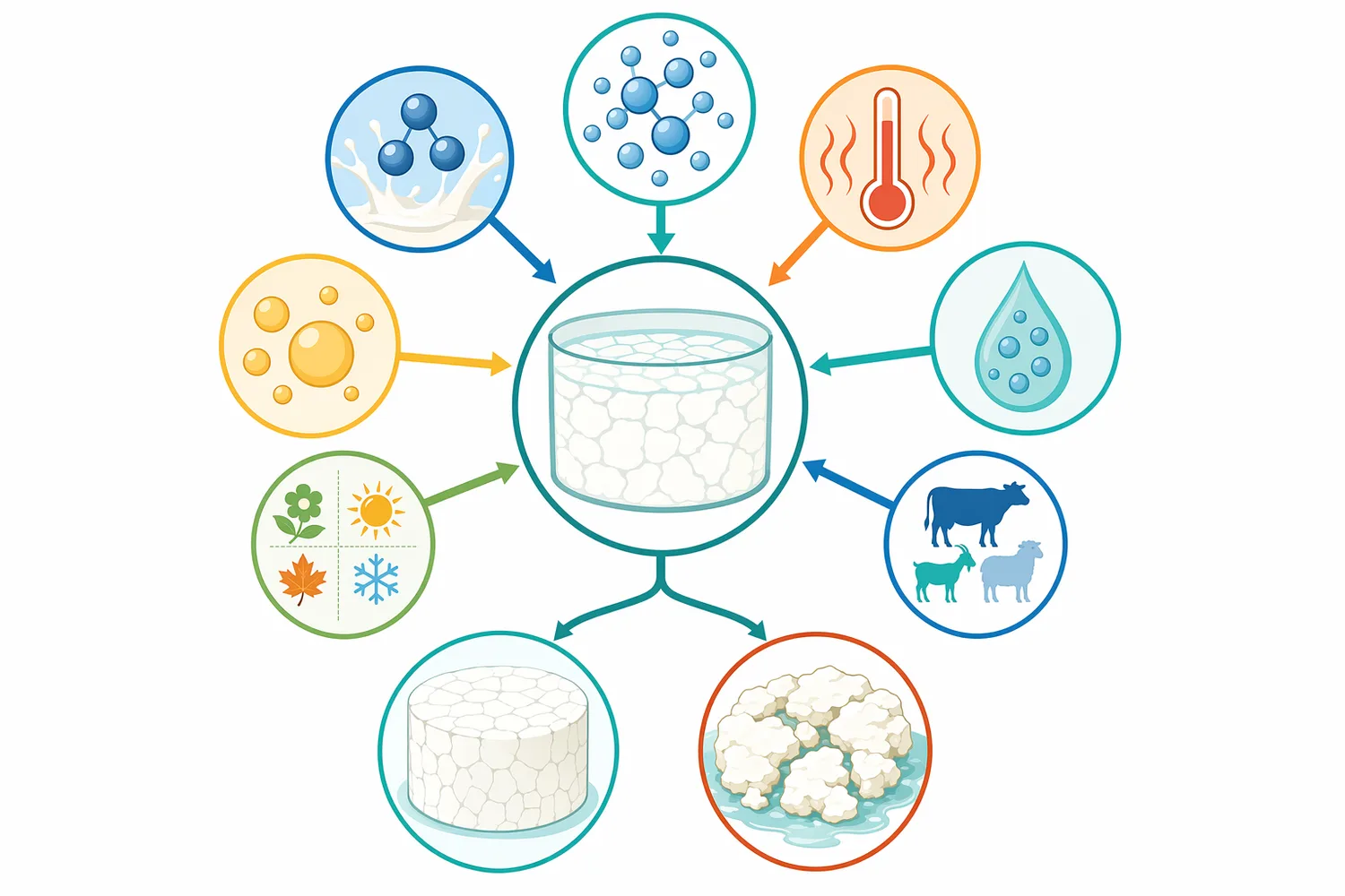Rennet performance depends on the milk substrate as well as the enzyme itself.