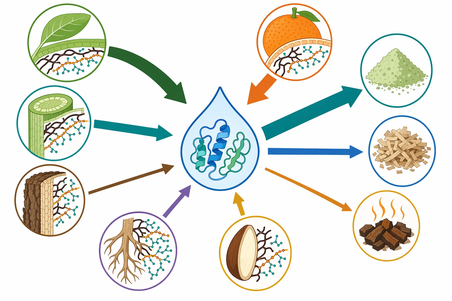 Xylanase response varies because xylan content, substitution, lignin association, plant part, maturity, drying, milling, and prior heat treatment affect substrate accessibility.