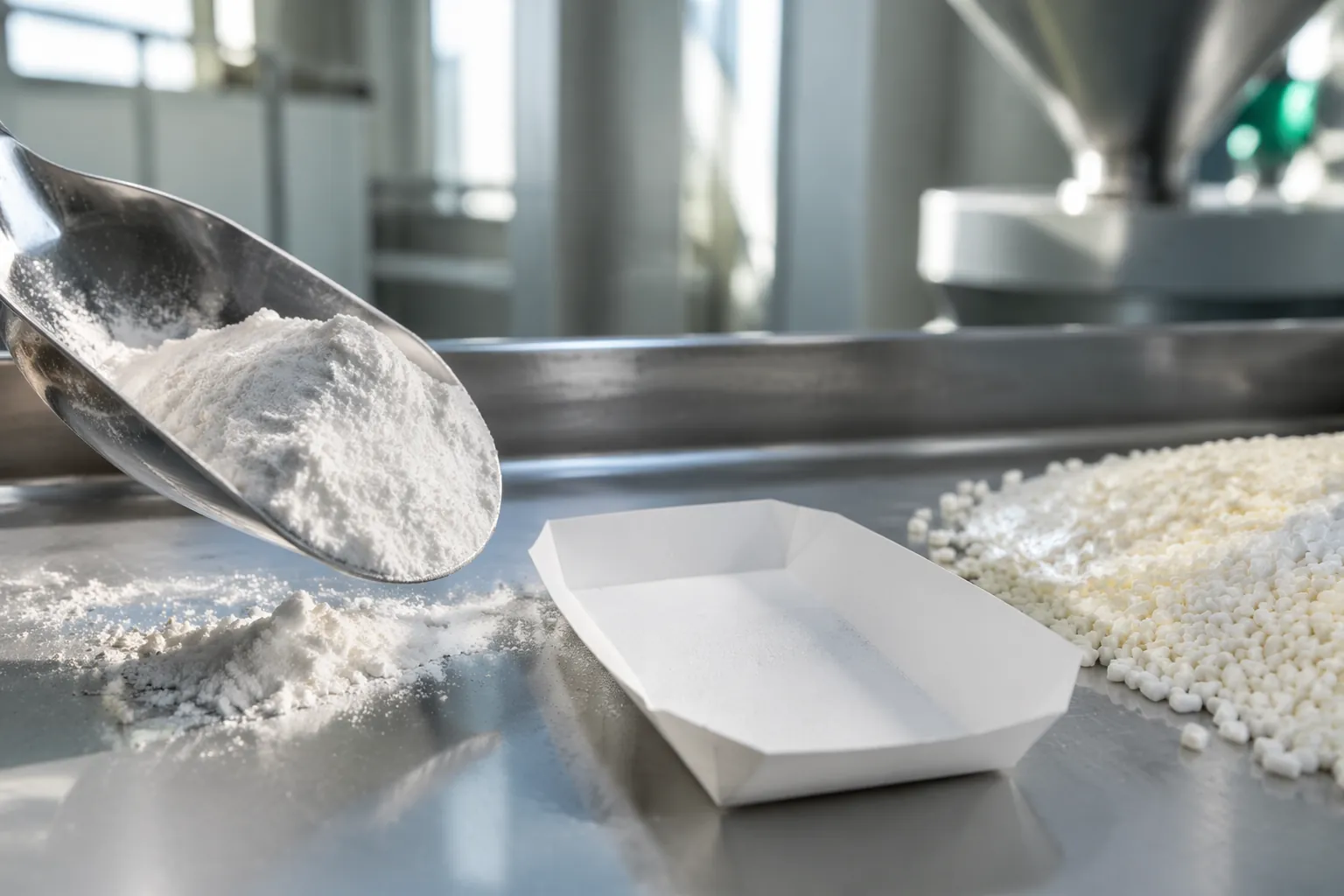 Measured enzyme powder activity concept.