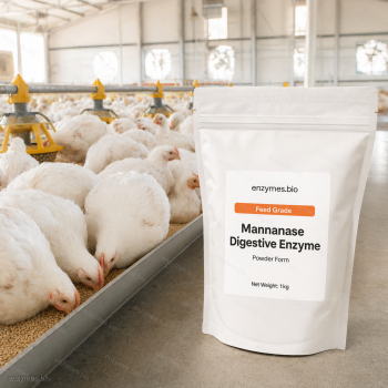 Mannanase Digestive Enzyme Feed Grade Powder — industrial enzyme by enzymes.bio