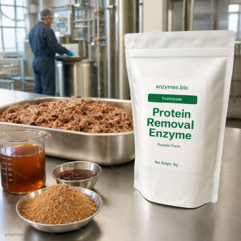 Protein Removal Enzyme Food Grade Powder — industrial enzyme by enzymes.bio