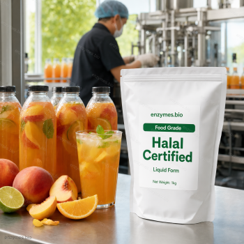 Halal Certified Food Grade Liquid — industrial enzyme by enzymes.bio