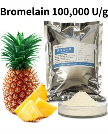 Bromelain Enzyme 100000U/g Pineapple Enzyme Food Grade Biological Enzyme Preparation