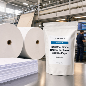 Industrial Grade Neutral Pectinase E3100 – Paper Industrial Liquid — industrial enzyme by enzymes.bio