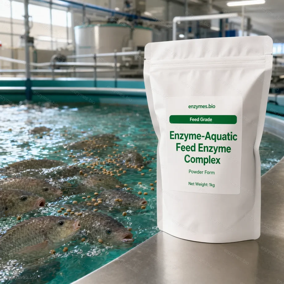Kompleks Enzim Pakan Akuatik untuk Ikan, 100.000 U/g