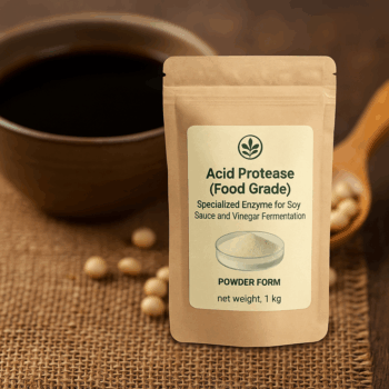Acid Protease (Food Grade, 100,000 U/g) – Specialized Enzyme for Soy Sauce and Vinegar Fermentation