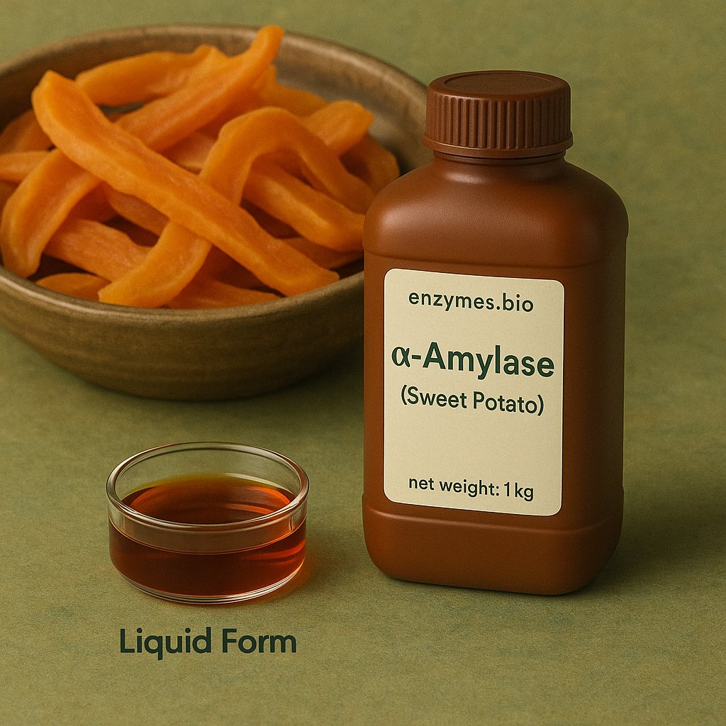 Food-Grade α-Amylase -Special for Sweet Potato Drying - Enzymes.bio