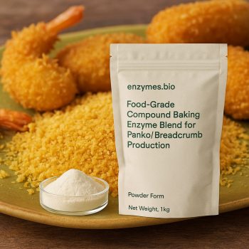 Ένζυμα ψησίματος 3 Μίγμα ενζύμων αρτοποιίας κατάλληλο για τρόφιμα για την παραγωγή Panko και ψίχουλα ψωμιού