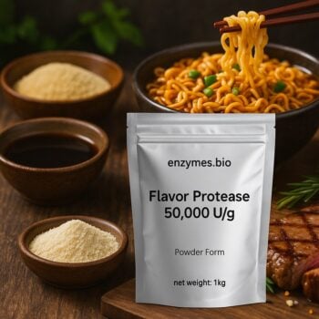 Food Grade Flavor Protease – Plant Protein Hydrolysis Enzyme for Bitterness Removal and Flavor Enhancement