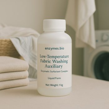 Βοηθητικό πλύσης υφασμάτων σε χαμηλή θερμοκρασία - Ενζυμικό σύμπλεγμα επιφανειοδραστικών ουσιών