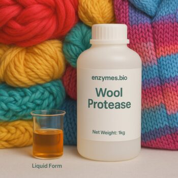 Wool Protease - Ένζυμο κατά του ξεφλουδίσματος και του γεμίσματος για το φινίρισμα του μαλλιού