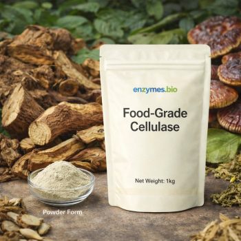 食品级纤维素酶用于植物提取