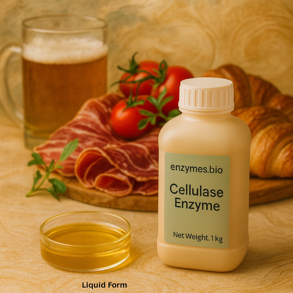 Voedselveilige cellulase-enzymvloeistof voor smaakversterking, oligosacharideproductie en plantenextractie 1 Voedselveilige cellulase-enzymvloeistof voor smaakversterking, oligosacharideproductie en plantenextractie