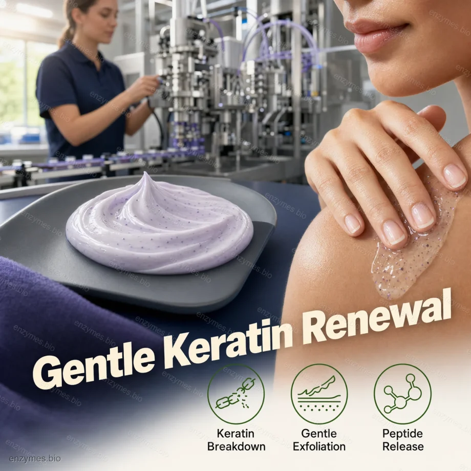 Preparación enzimática de proteasa neutra de grado industrial 3 Enzima de proteasa neutra de grado industrial en polvo para una renovación suave de la queratina — enzima industrial al por mayor de enzymes.bio