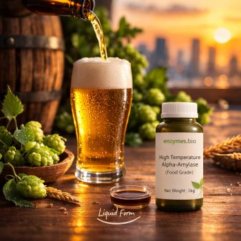 Enzym alfa-amylase te koop - Bulkleverancier | enzymes.bio 13 High Temperature Alpha-Amylase for Alcohol & Brewing Starch Liquefaction