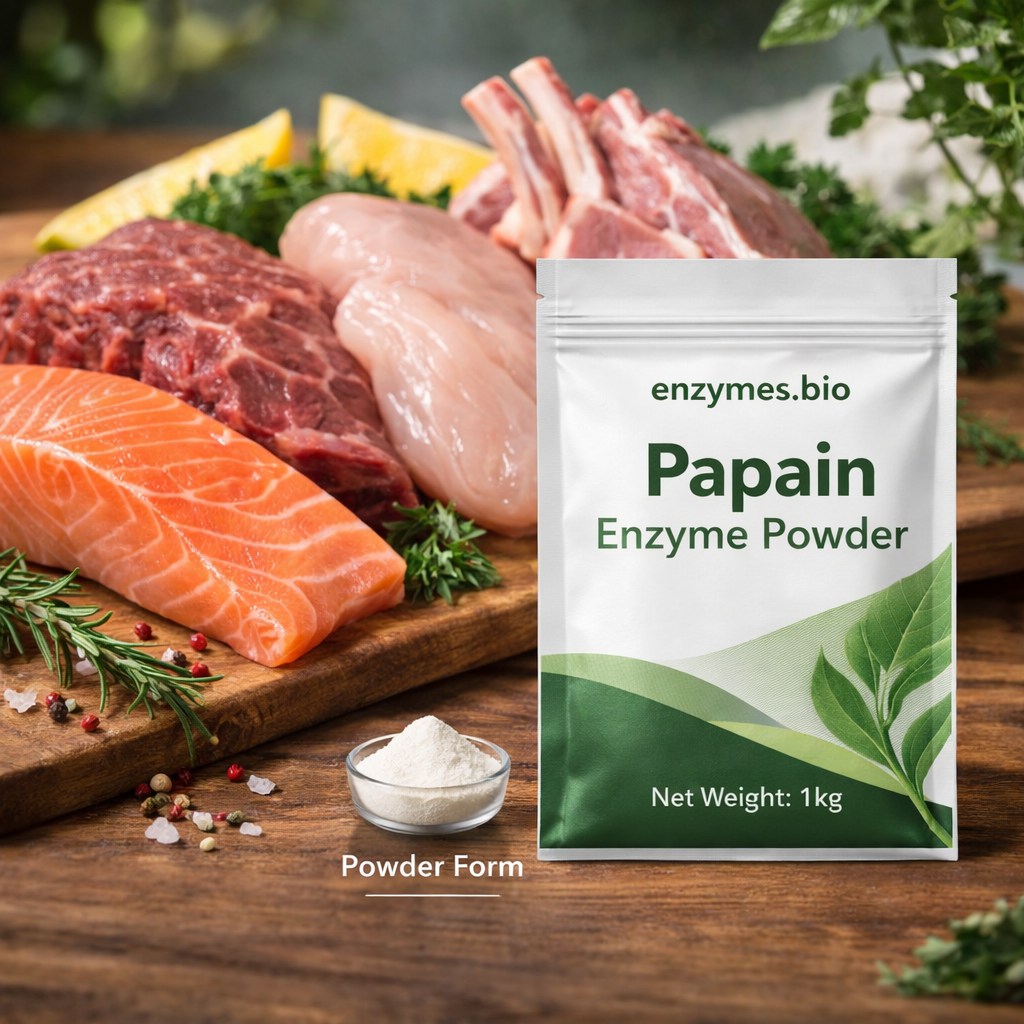 Papain Enzyme 1 Enzim Papain