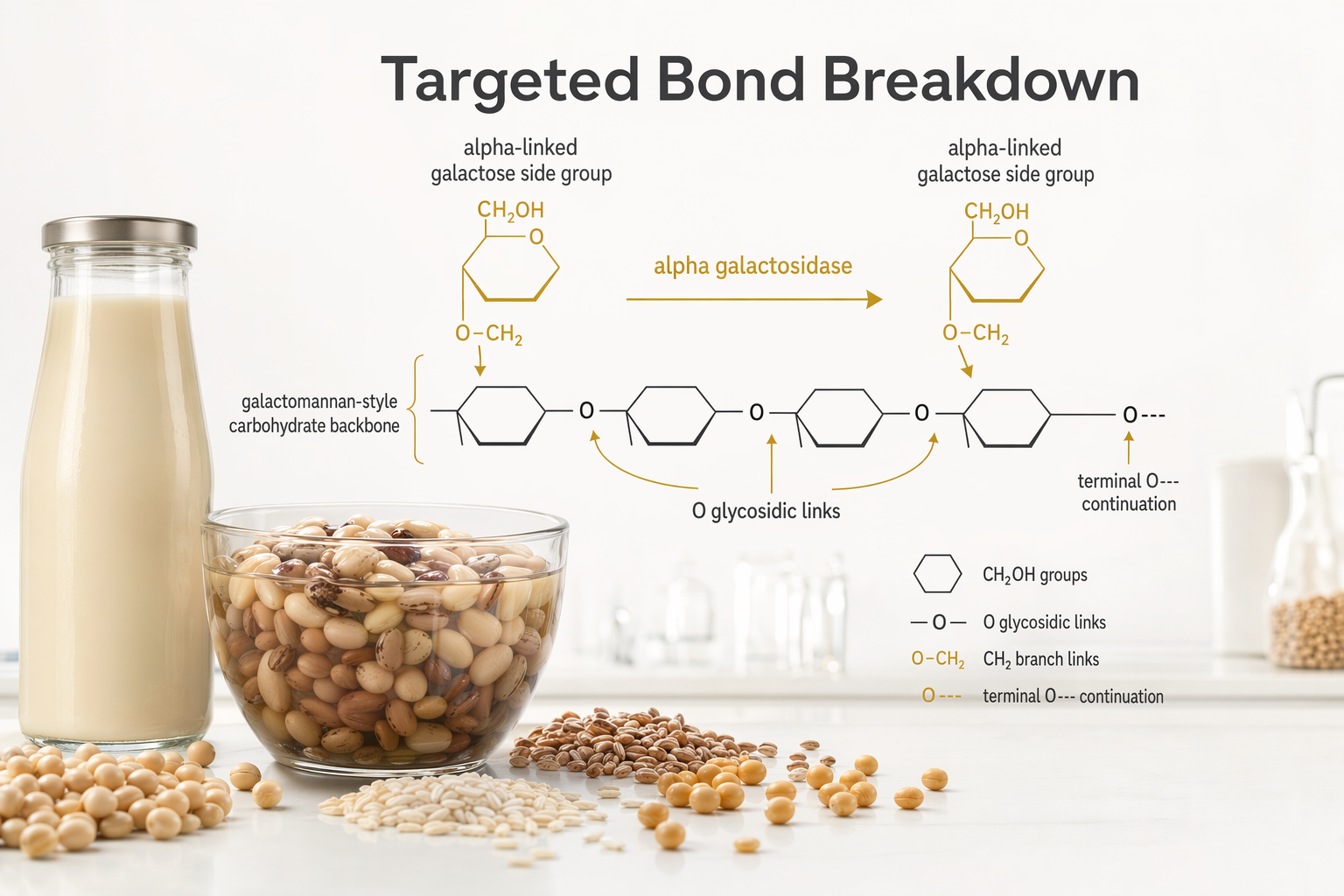 Alpha Galactosidase Enzyme CAS 9025-35-8 1